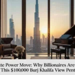 The Ultimate Power Move: Why Billionaires Are Securing This $100,000 Burj Khalifa View Penthouse.